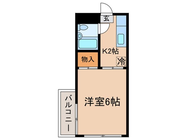 サンハイツの物件間取画像